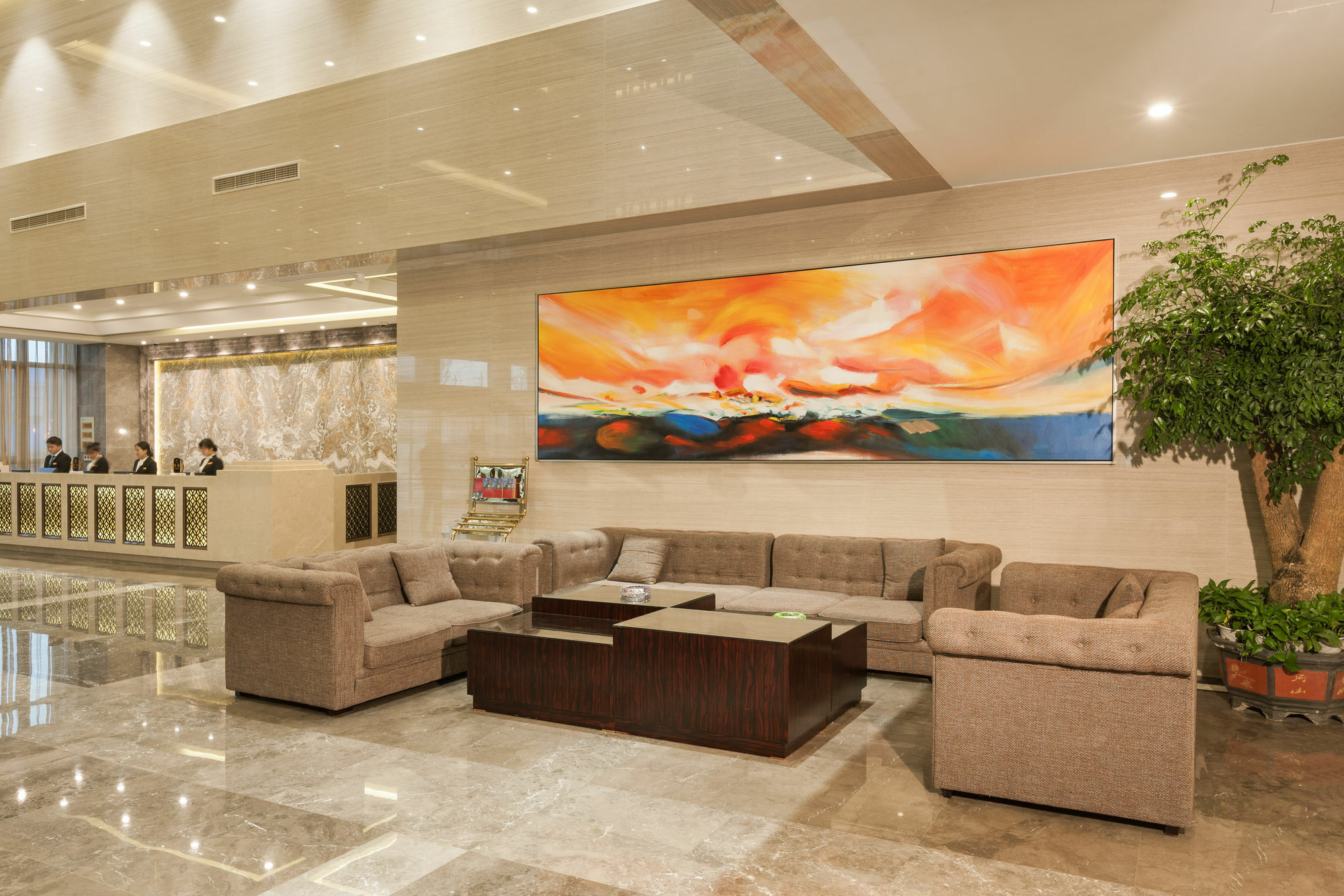Hangzhou Ou Ya Mei International Hotel Bagian luar foto