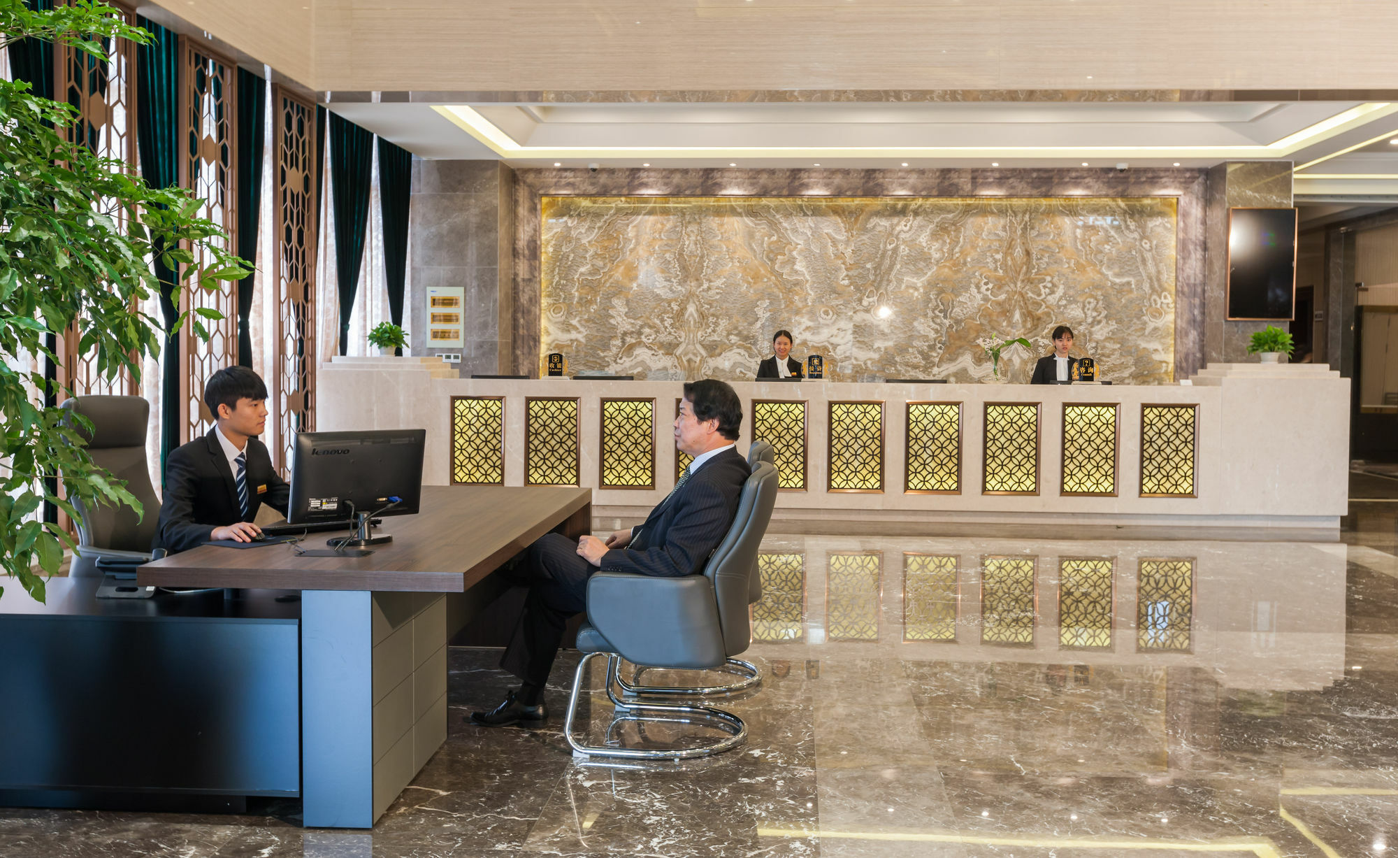 Hangzhou Ou Ya Mei International Hotel Bagian luar foto